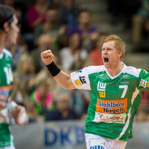 Christian Schoene im Spiel Frisch Auf Goeppingen – HSG Wetzlar Christian Schoene im Spiel Frisch Auf Goeppingen - HSG Wetzlar