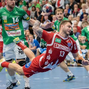 Christoph Theuerkauf im Spiel FRISCH AUF Goeppingen - TBV Lemgo-13