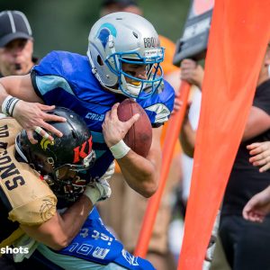 Dalton Demos im Spiel Albershausen Crusaders –  Giessen Golden Dragons Dalton Demos im Spiel Albershausen Crusaders -  Giessen Golden Dragons