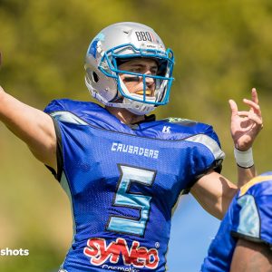 Dalton Demos im Spiel Albershausen Crusaders – Nuernberg Rams Dalton Demos im Spiel Albershausen Crusaders - Nuernberg Rams