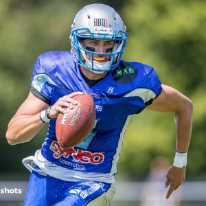 Dalton Demos im Spiel Albershausen Crusaders – Nuernberg Rams Dalton Demos im Spiel Albershausen Crusaders - Nuernberg Rams