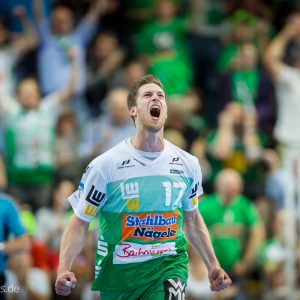 Daniel Fontaine im Finale Fuechse Berlin – FRISCH AUF Goeppingen Daniel Fontaine im Finale Fuechse Berlin - FRISCH AUF Goeppingen