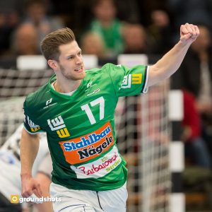 Daniel Fontaine im Spiel FRISCH AUF Goeppingen - Nexe Nasice