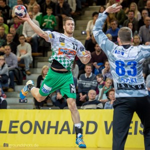 Daniel Fontaine im Spiel FRISCH AUF Goeppinhen – Gornik Zabrze Daniel Fontaine im Spiel FRISCH AUF Goeppinhen - Gornik Zabrze