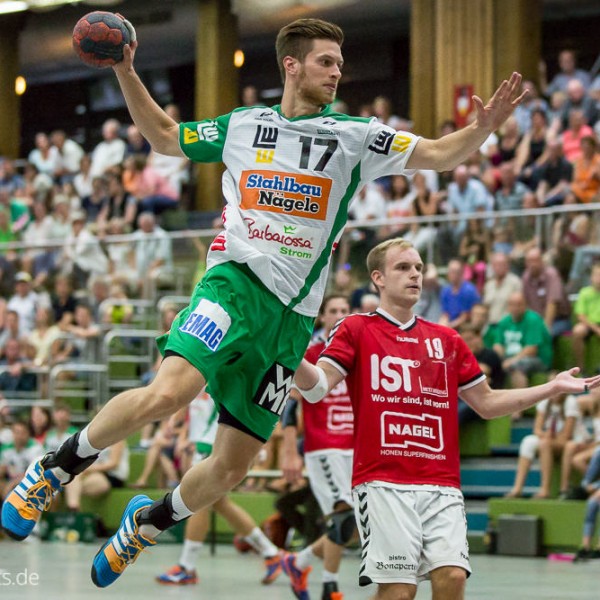 Daniel Fontaine im Spiel Frisch Auf Goeppingen-Zizishausen