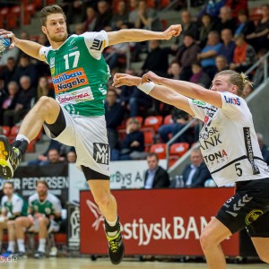 Daniel Fontaine im Spiel TVIS Holstebro – Frisch Auf Goeppingen Daniel Fontaine im Spiel TVIS Holstebro - Frisch Auf Goeppingen