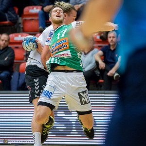 Daniel Fontaine im Spiel TVIS Holstebro – Frisch Auf Goeppingen Daniel Fontaine im Spiel TVIS Holstebro - Frisch Auf Goeppingen