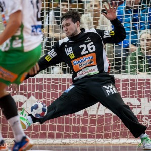 Daniel Rebmann im Spiel FRISCH AUF Goeppinhen – Gornik Zabrze Daniel Rebmann im Spiel FRISCH AUF Goeppinhen - Gornik Zabrze