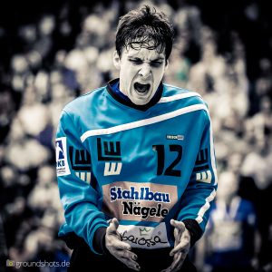 Daniel rebmann im Spiel FRISCH AUF Goeppingen - TBV Lemgo-19