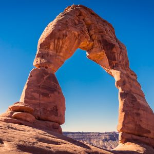 Der Delicate Arch  – das Wahrzeichen Utahs Der Delicate Arch  - das Wahrzeichen Utahs