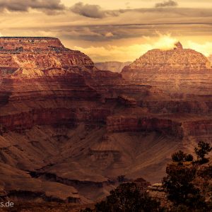 Der Grand Canyon am Mather Point Der Grand Canyon am Mather Point