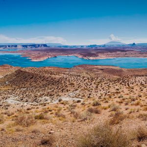Der Lake Powell in Page Der Lake Powell in Page