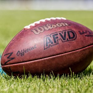 Der Spielball im Spiel Albershausen Crusaders - Kirchdorf Wildcats-1