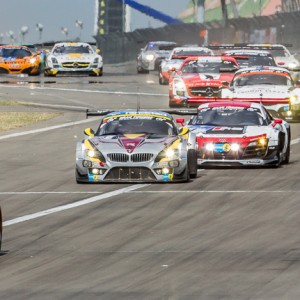 Der Start beim 24h-Rennen auf dem Nuerburgring 2014 Der Start beim 24h-Rennen auf dem Nuerburgring 2014