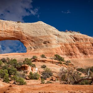 Der Wilson Arch vor Moab Der Wilson Arch vor Moab