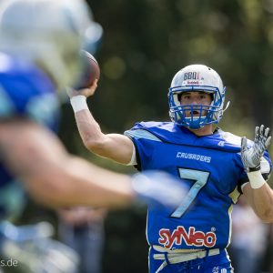 Douglas Webster im Spiel Albershausen Crusaders - Kirchdorf Wildcats-22