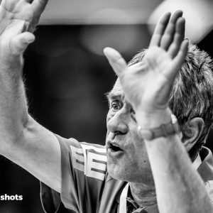 Dr Rolf Brack im Spiel FRISCH AUF Goeppingen - TuS N-Luebecke