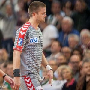 Drago Vukovic im Spiel FRISCH AUF Goeppingen-Fuechse Berlin Drago Vukovic im Spiel FRISCH AUF Goeppingen-Fuechse Berlin