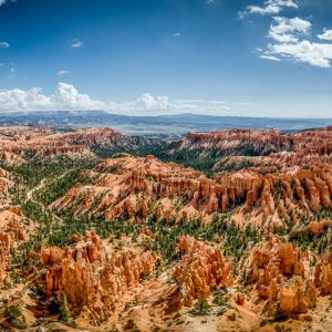 Ein 200 Grad Panorama - der Ausblick vom Upper Inspiration Point im Bryce Canyon