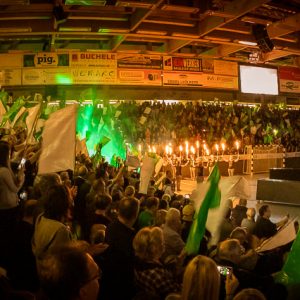 Einlaufchoreo FRISCH AUF Goeppingen – Rhein-Neckar Loewen Einlaufchoreo FRISCH AUF Goeppingen - Rhein-Neckar Loewen