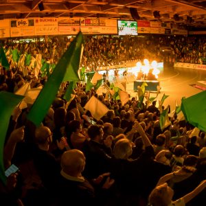 Einlaufchoreo FRISCH AUF Goeppingen – Rhein-Neckar Loewen Einlaufchoreo FRISCH AUF Goeppingen - Rhein-Neckar Loewen