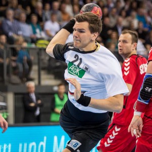 Erik Schmidt im Laenderspiel Deutschland-Tschechien Erik Schmidt im Laenderspiel Deutschland-Tschechien