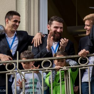 Europapokalfeier FRISCH AUF Goeppingen 2016