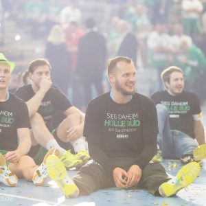 FRISCH AUF Goeppingen feiert den Europapokal FRISCH AUF Goeppingen feiert den Europapokal