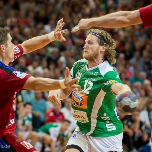 Felix Lobedank im Spiel Frisch Auf Goeppingen – HC Erlangen Felix Lobedank im Spiel Frisch Auf Goeppingen - HC Erlangen
