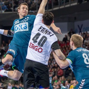 Filip Jicha beim Allstar Game der Handball Bundesliga 2015 Filip Jicha beim Allstar Game der Handball Bundesliga 2015