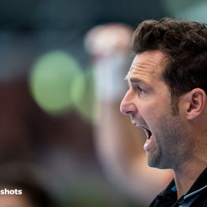 Florian Kehrmann beim Sieg von Lemgo in Goeppingen Florian Kehrmann beim Sieg von Lemgo in Goeppingen