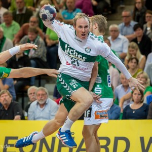 Florian Laudt im Spiel Frisch Auf Goeppingen – HSG Wetzlar Florian Laudt im Spiel Frisch Auf Goeppingen - HSG Wetzlar