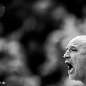 Herbert Mueller im Spiel Frisch Auf Frauen - Thueringer HC