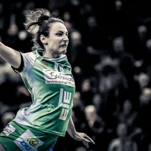 Iris Guberinic im Spiel Frisch Auf Frauen - SG BBM Bietigheim