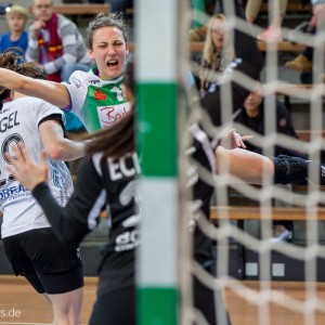 Iris Guberinic im Spiel Frisch Auf Frauen - Thueringer HC