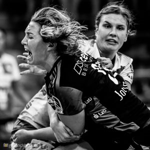 Isabelle Jongenelen im Spiel Frisch Auf Frauen - VfL Oldenburg