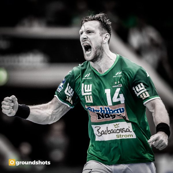 Jacob Bagersted im Spiel FRISCH AUF Goeppingen – VfL Gummersbach Jacob Bagersted im Spiel FRISCH AUF Goeppingen - VfL Gummersbach