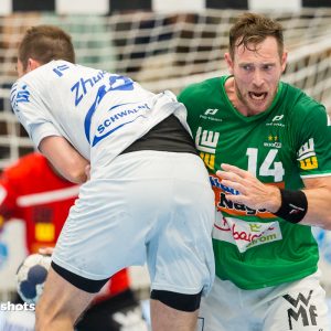 Jacob Bagersted im Spiel FRISCH AUF Goeppingen – VfL Gummersbach Jacob Bagersted im Spiel FRISCH AUF Goeppingen - VfL Gummersbach
