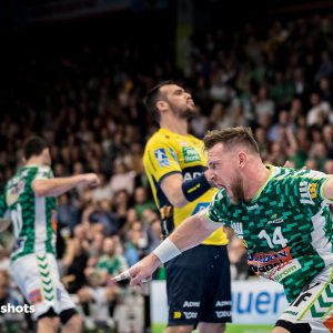 Jacon Bagersted im Spiel FRISCH AUF Goeppingen – Rhein-Neckar Loewen Jacon Bagersted im Spiel FRISCH AUF Goeppingen - Rhein-Neckar Loewen