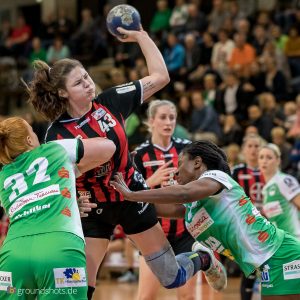 Jennifer Rode im Spiel Frisch Auf Frauen - Bayer Leverkusen