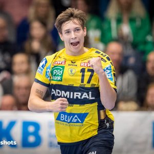 Jerry Tollbring im Spiel FRISCH AUF Goeppingen – Rhein-Neckar Loewen Jerry Tollbring im Spiel FRISCH AUF Goeppingen - Rhein-Neckar Loewen