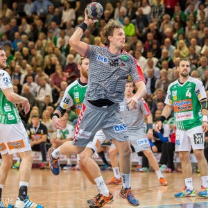 Jesper Nielsen im Spiel FRISCH AUF Goeppingen-Fuechse Berlin Jesper Nielsen im Spiel FRISCH AUF Goeppingen-Fuechse Berlin