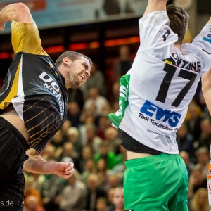 Joao Ramos im Spiel FRISCH AUF Goeppingen – Lions Limburg Joao Ramos im Spiel FRISCH AUF Goeppingen - Lions Limburg