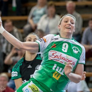 Johanna Schindler im Spiel Frisch Auf Frauen - VfL Oldenburg