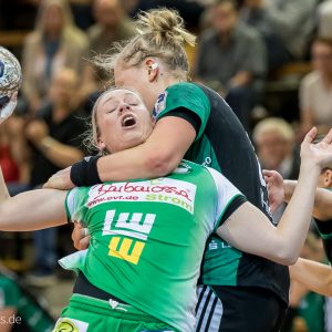 Johanna Schindler im Spiel Frisch Auf Frauen - VfL Oldenburg