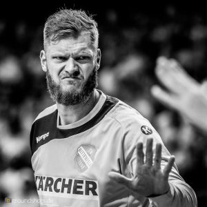 Johannes Bitter im Spiel FRISCH AUF Goeppingen - TVB Stuttgart