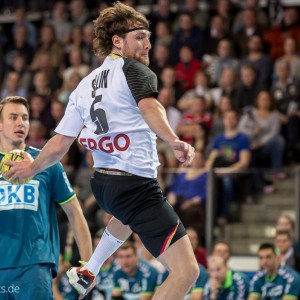 Johannes Sellin beim Allstar Game der Handball Bundesliga 2015 Johannes Sellin beim Allstar Game der Handball Bundesliga 2015