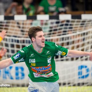 Joscha Ritterbach im Spiel FRISCH AUF Goeppingen – VfL Gummersbach Joscha Ritterbach im Spiel FRISCH AUF Goeppingen - VfL Gummersbach