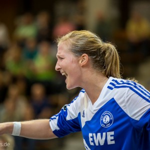 Julia Renner im Spiel Frisch Auf Frauen - Oldenburg