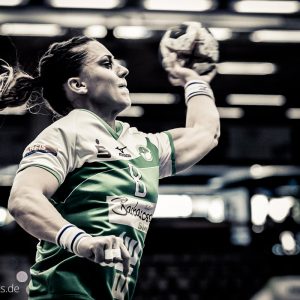 Karin Weigelt im Spiel Frisch Auf Frauen - Bensheim-Auerbach